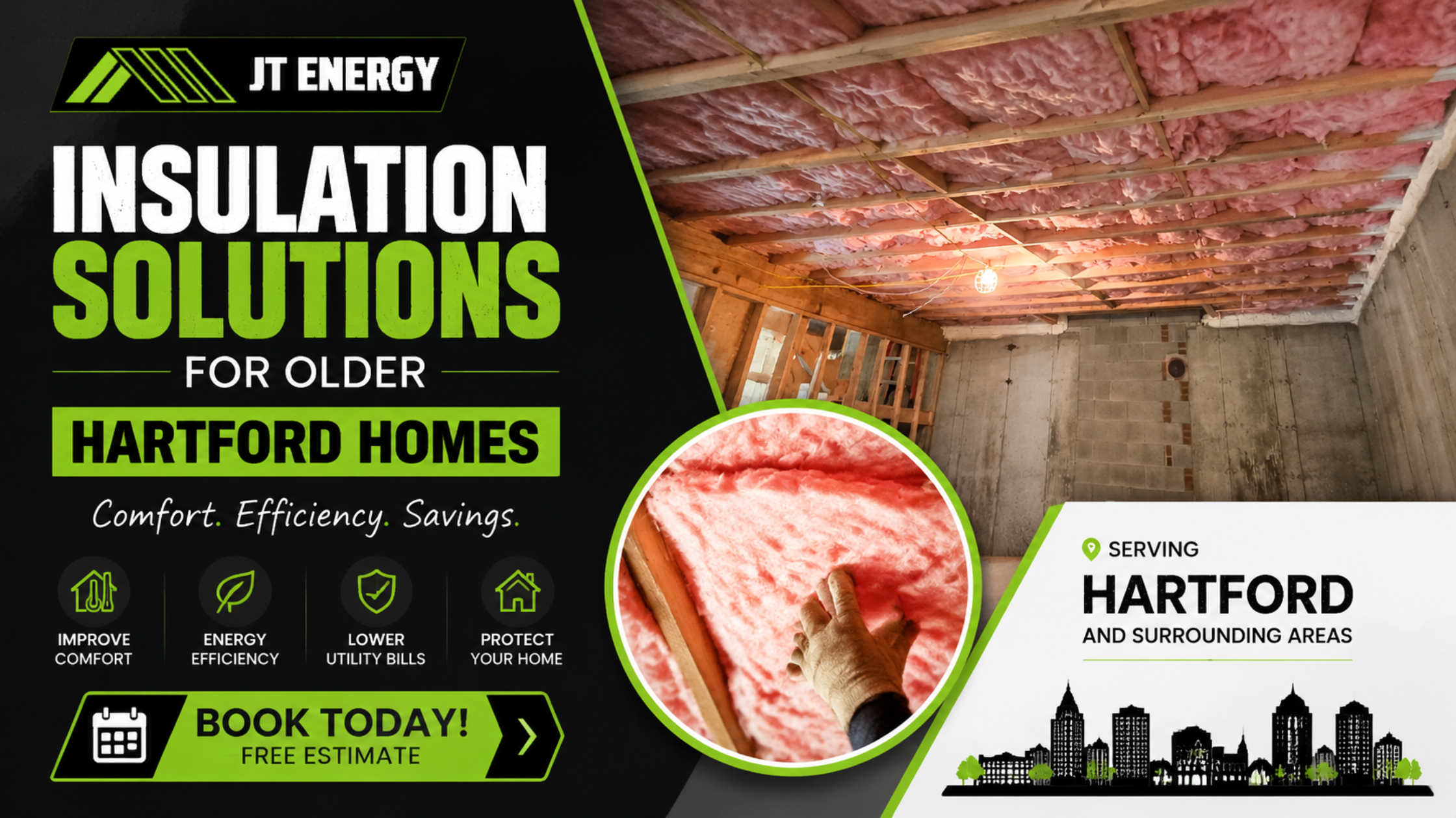 Insulation Solutions for Older Hartford Homes - Book Today